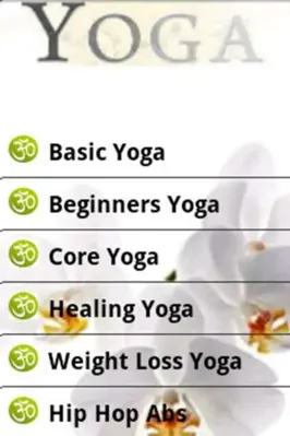 Pure Healing Yoga android App screenshot 1